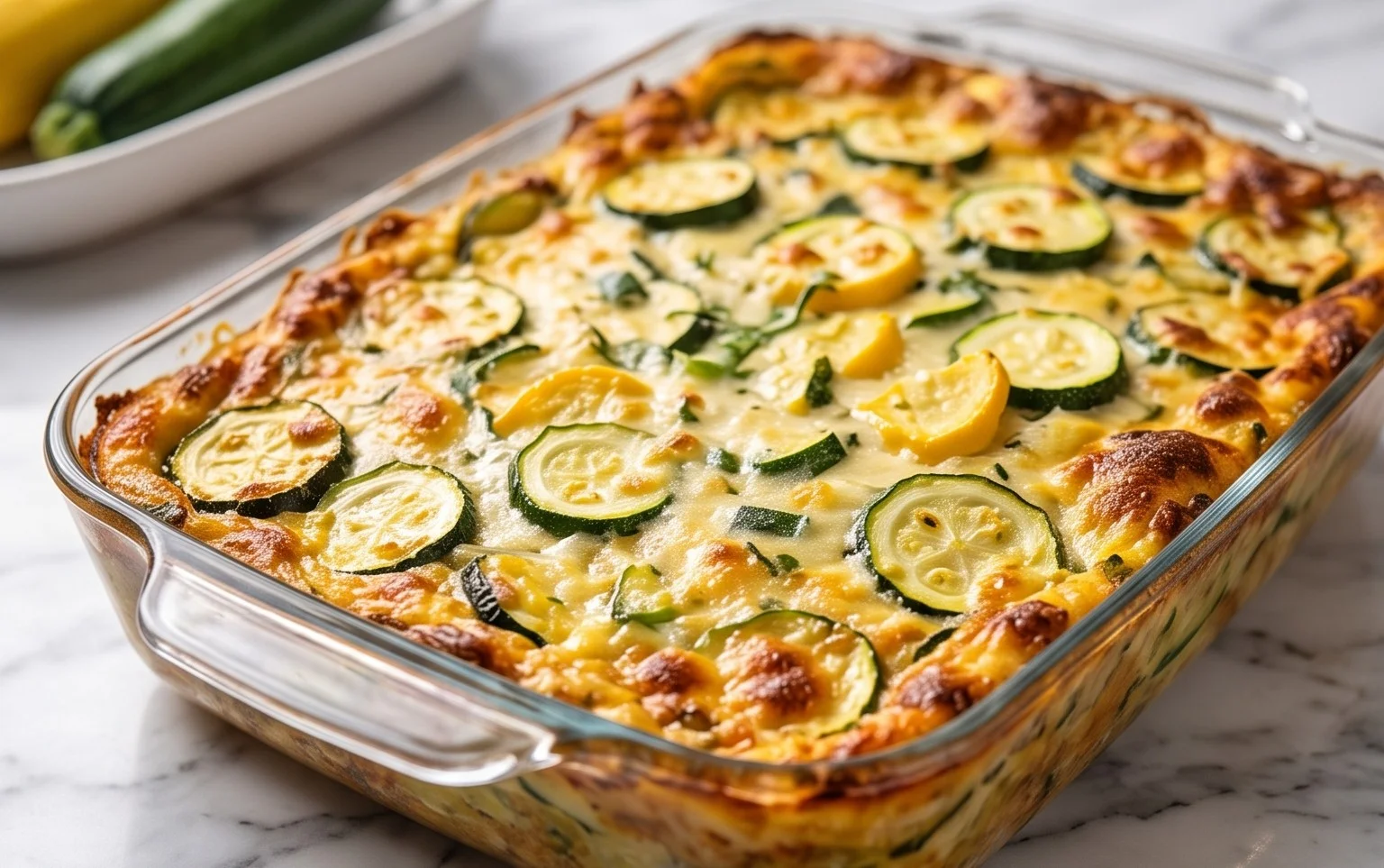 Zucchini and Squash Casserole Recipe