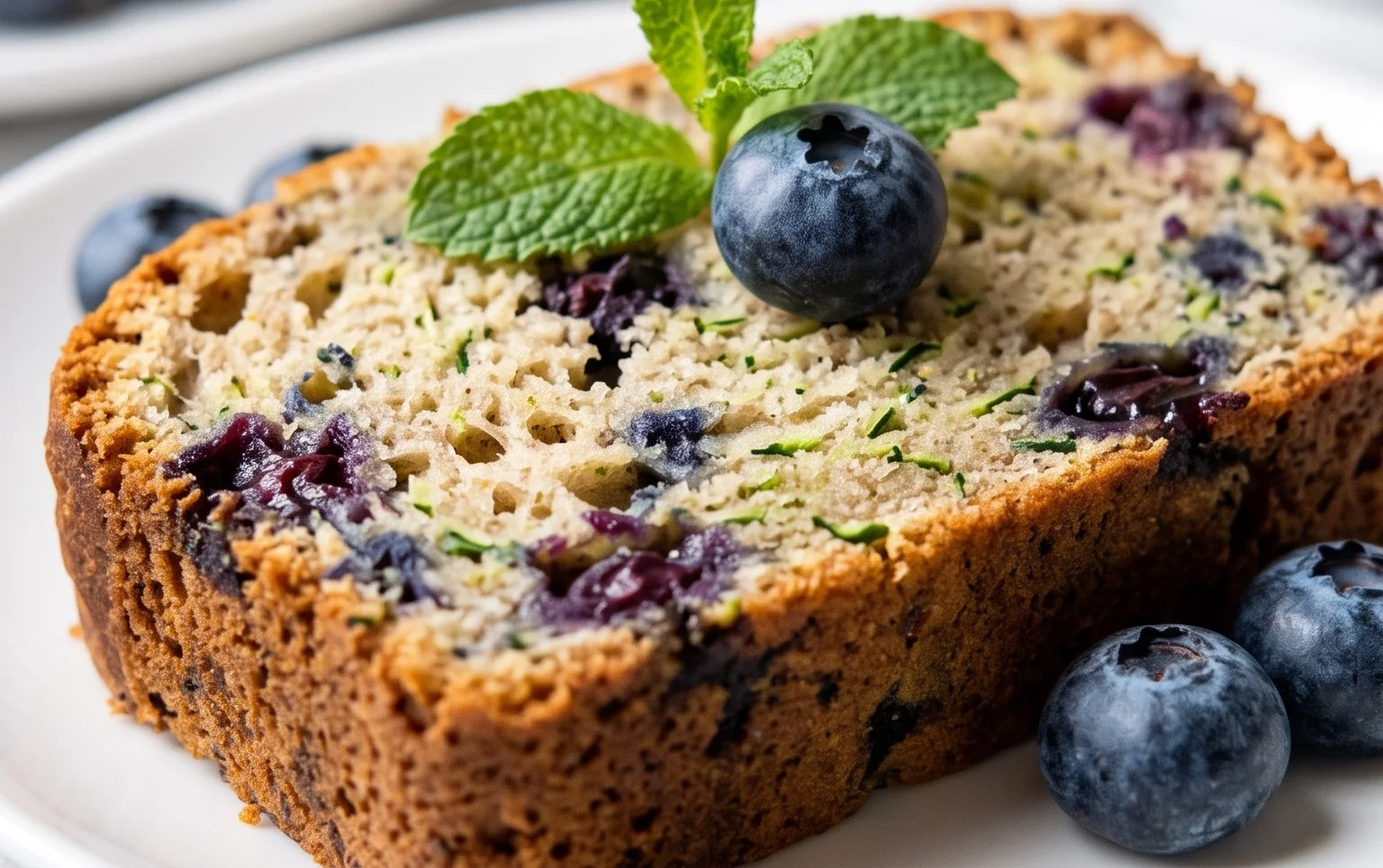 Blueberry Zucchini Bread