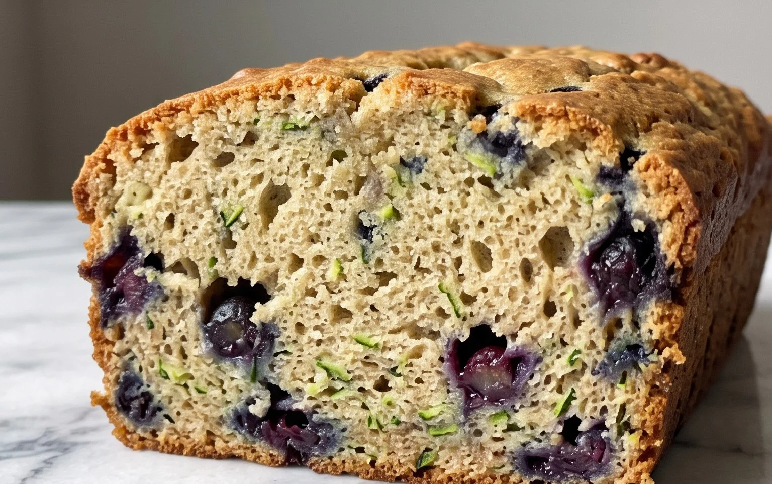 Blueberry Zucchini Bread